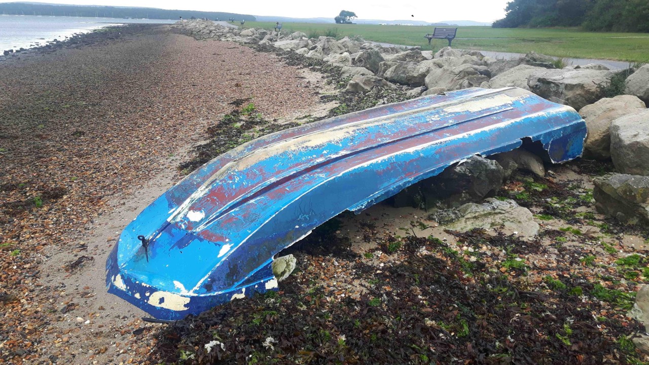 Poole Harbour abandoned boats could cause harm to sealife